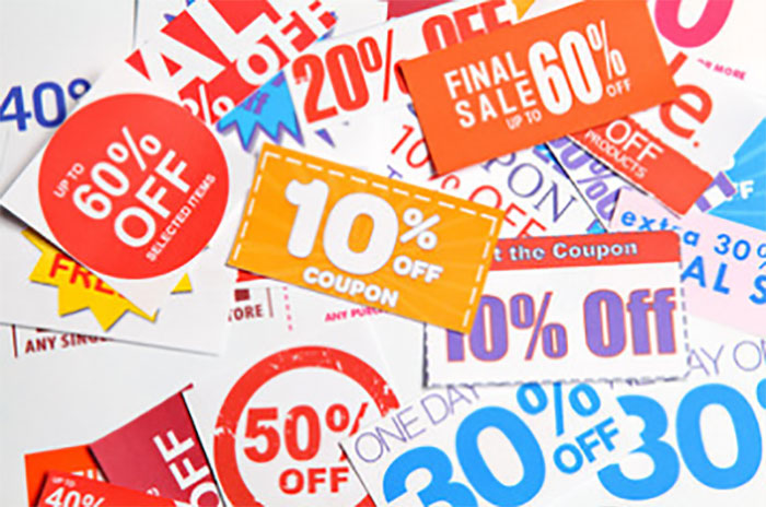 coupon codes and on sale tickets